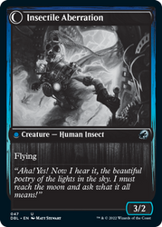 Delver of Secrets // Insectile Aberration [Innistrad: Double Feature] (DBL 47)