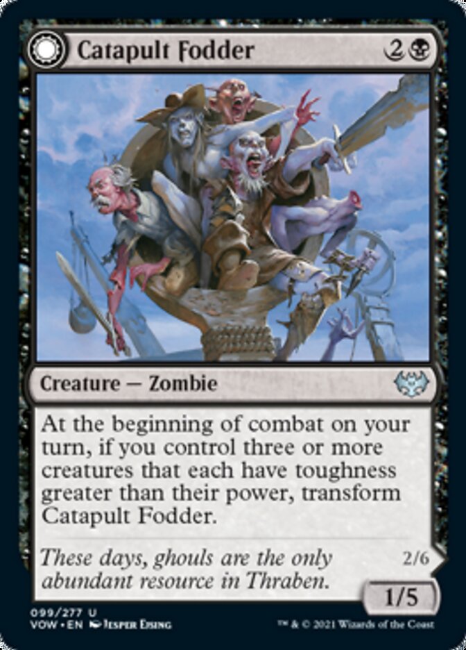 Catapult Fodder // Catapult Captain [Innistrad: Crimson Vow] (VOW 99)