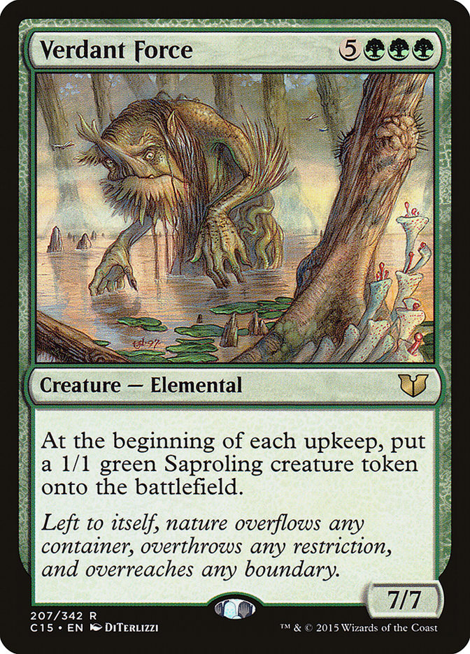 Verdant Force [Commander 2015] (C15 207)