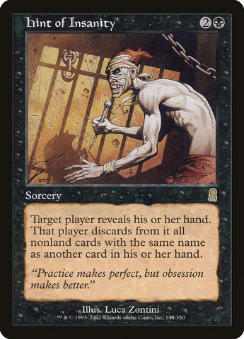 Hint of Insanity [Odyssey] (ODY 143)