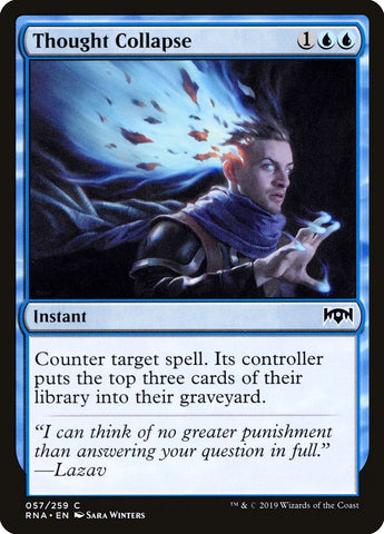 Thought Collapse [Ravnica Allegiance] (RNA 57)