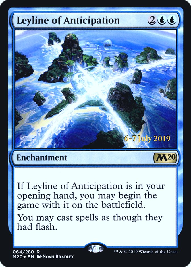 Leyline of Anticipation  [Core Set 2020 Prerelease Promos] (PM20 64S)