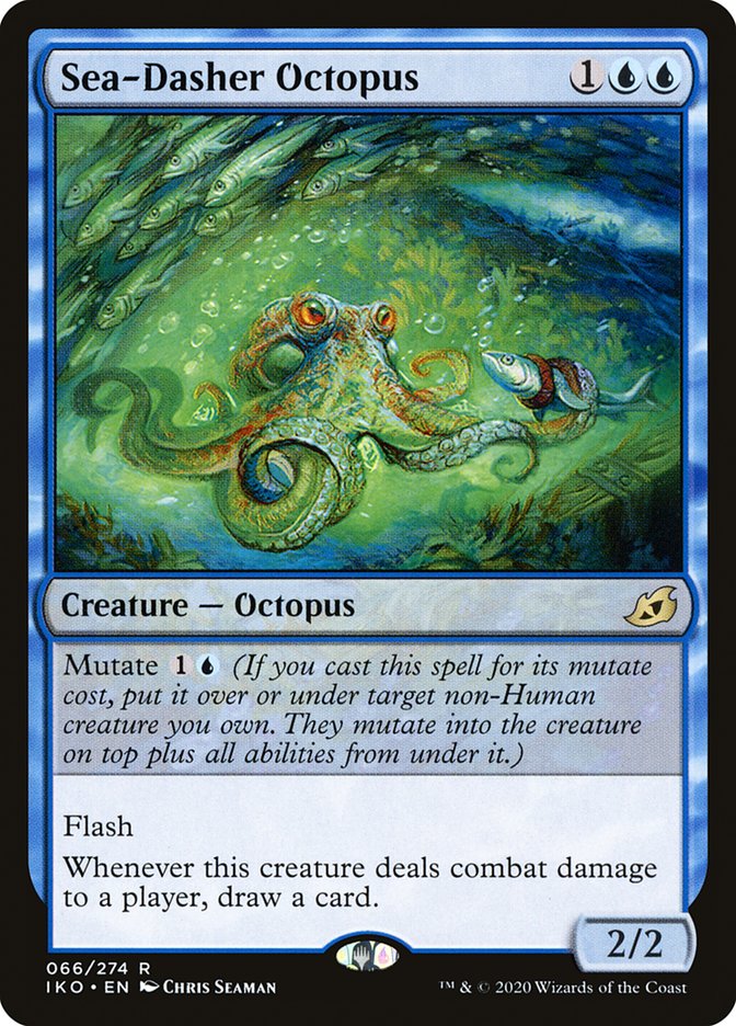 Sea-Dasher Octopus [Ikoria: Lair of Behemoths] (IKO 66)