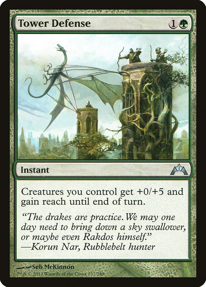 Tower Defense [Gatecrash] (GTC 137)