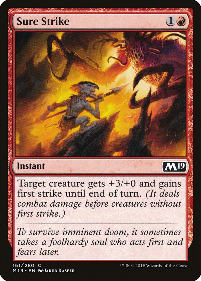 Sure Strike [Core Set 2019] (M19 161)