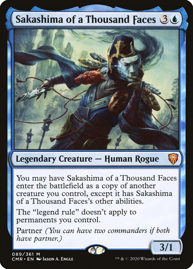 Sakashima of a Thousand Faces [Commander Legends] (CMR 89)