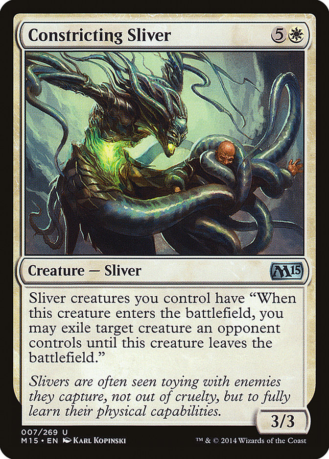 Constricting Sliver [Magic 2015] (M15 7)