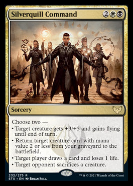 Silverquill Command [Strixhaven: School of Mages] (STX 232)