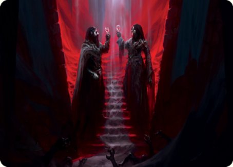 Vampires' Vengeance Art Card [Innistrad: Crimson Vow Art Series] (AVOW 49)