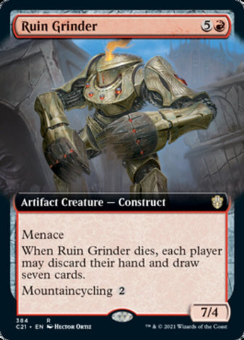 Ruin Grinder (Extended) [Commander 2021] (C21 384)