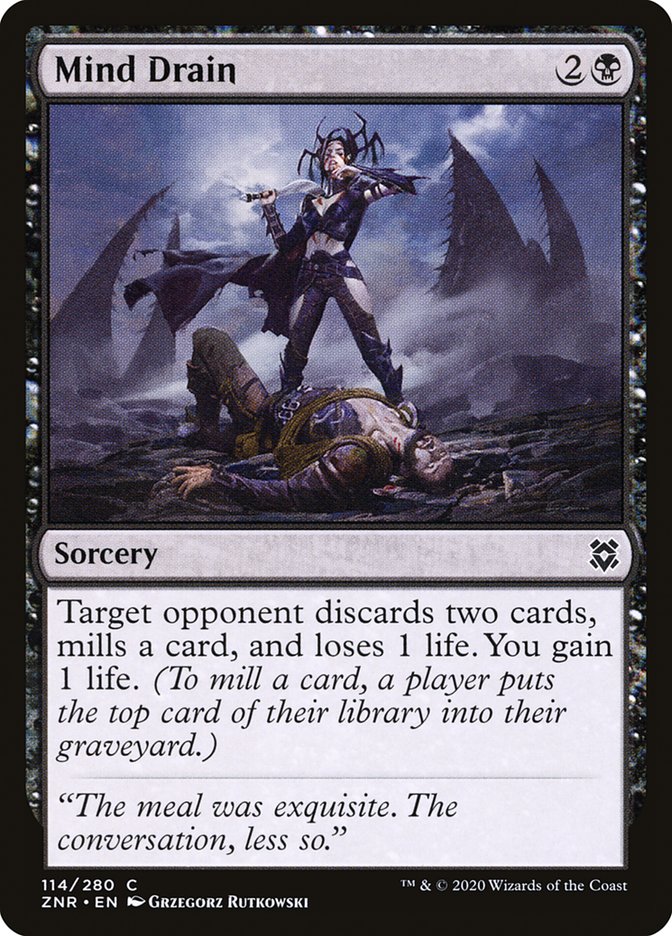 Mind Drain [Zendikar Rising] (ZNR 114)