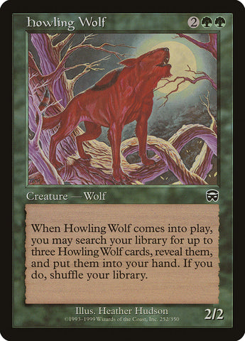 Howling Wolf [Mercadian Masques] (MMQ 252)