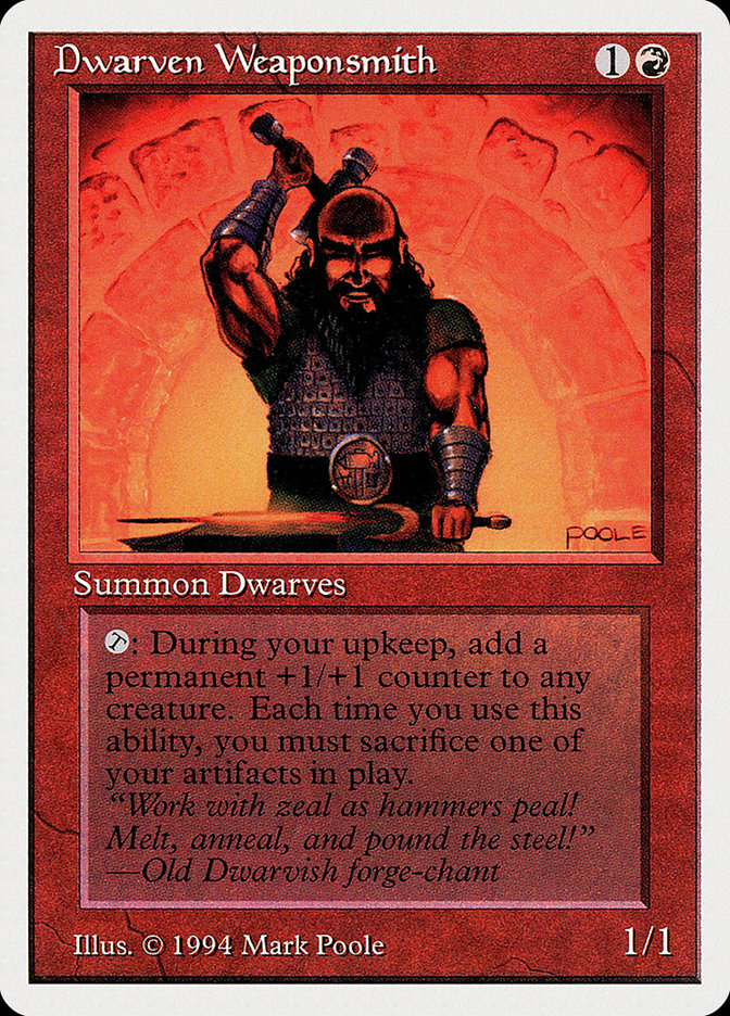 Dwarven Weaponsmith [Summer Magic / Edgar] (SUM 145)