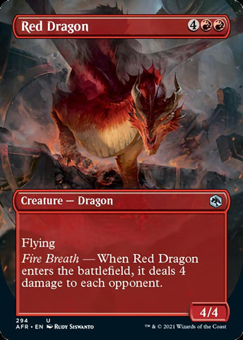Red Dragon (Extended) [Dungeons & Dragons: Adventures in the Forgotten Realms] (AFR 294)