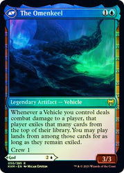 Cosima, God of the Voyage // The Omenkeel  [Kaldheim Prerelease Promos] (PKHM 50)