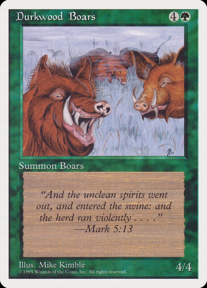 Durkwood Boars [Rivals Quick Start Set] (RQS 38)