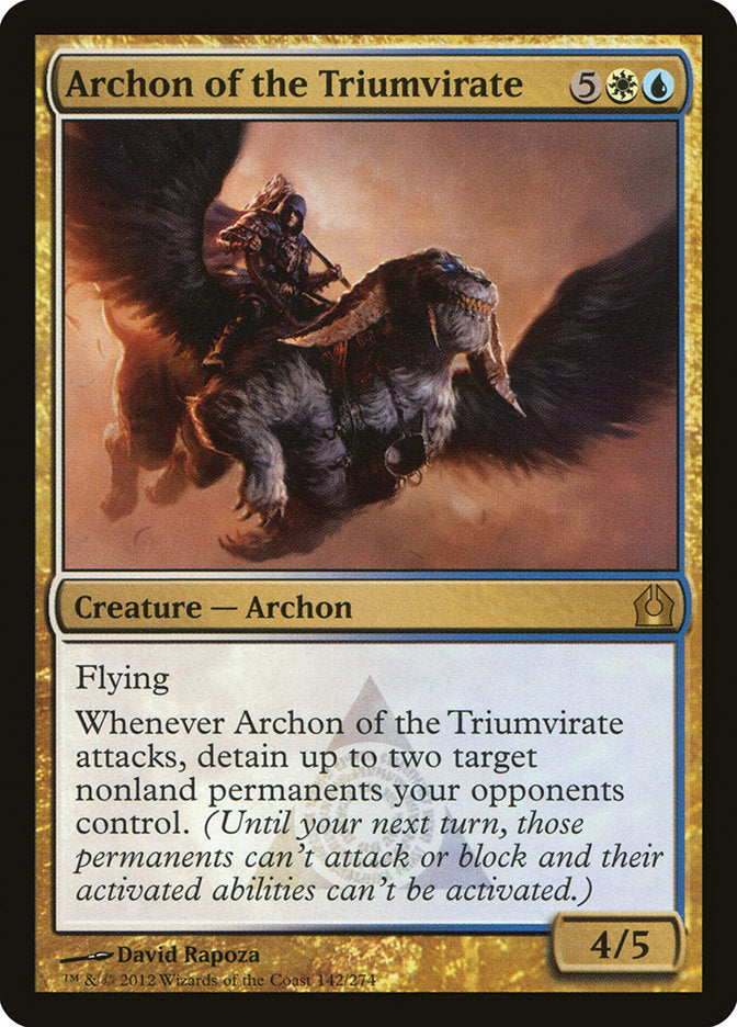 Archon of the Triumvirate [Return to Ravnica] (RTR 142)