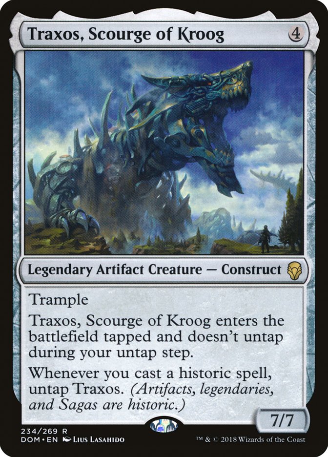 Traxos, Scourge of Kroog [Dominaria] (DOM 234)