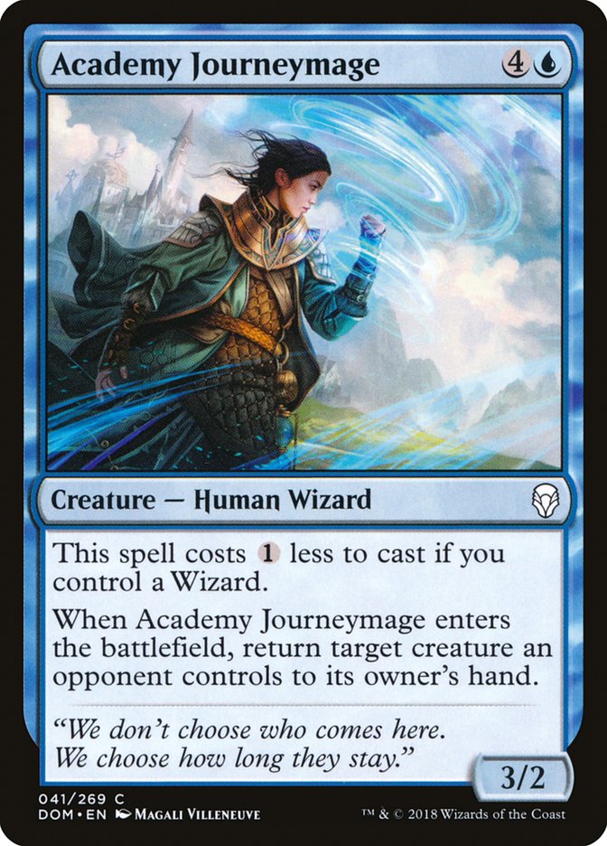Academy Journeymage [Dominaria] (DOM 41)