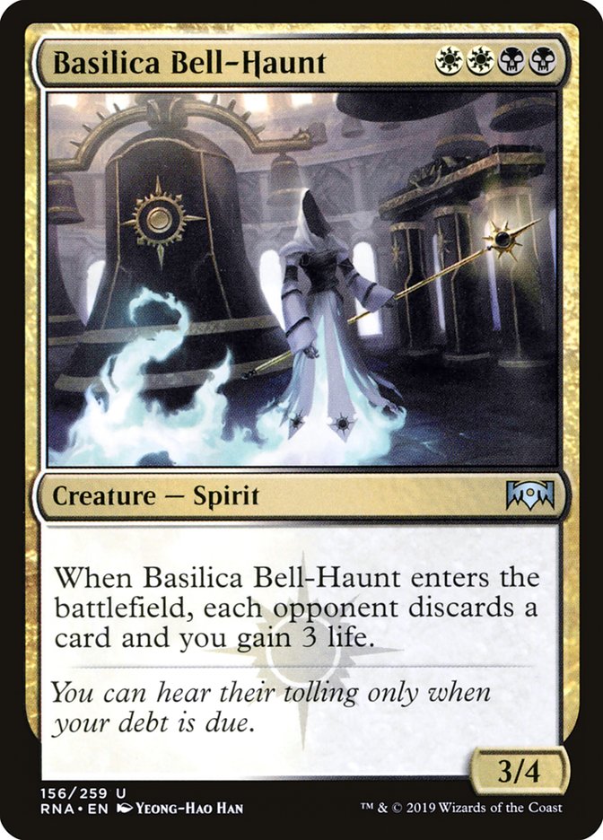 Basilica Bell-Haunt [Ravnica Allegiance] (RNA 156)