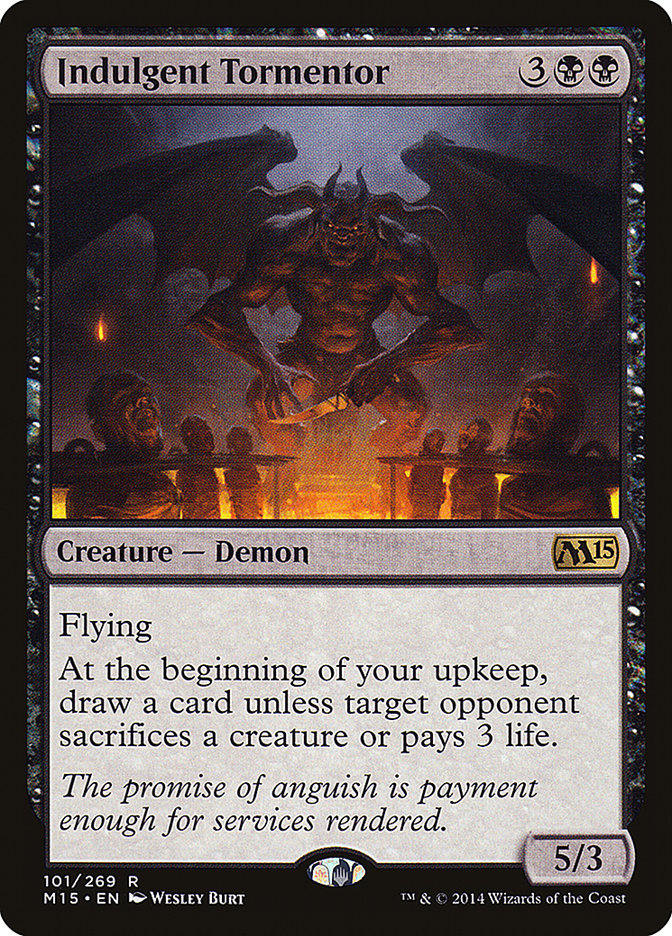 Indulgent Tormentor [Magic 2015] (M15 101)