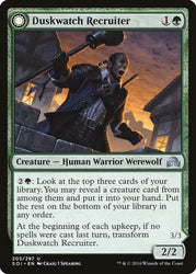 Duskwatch Recruiter // Krallenhorde Howler [Shadows over Innistrad] (SOI 203)
