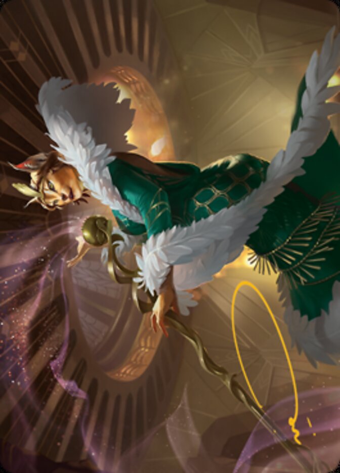 Kitt Kanto, Mayhem Diva Art Card (Gold-Stamped Signature) [Streets of New Capenna Art Series] (ASNC 42)