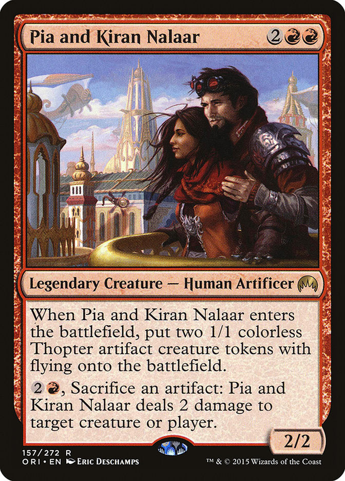 Pia and Kiran Nalaar [Magic Origins] (ORI 157)