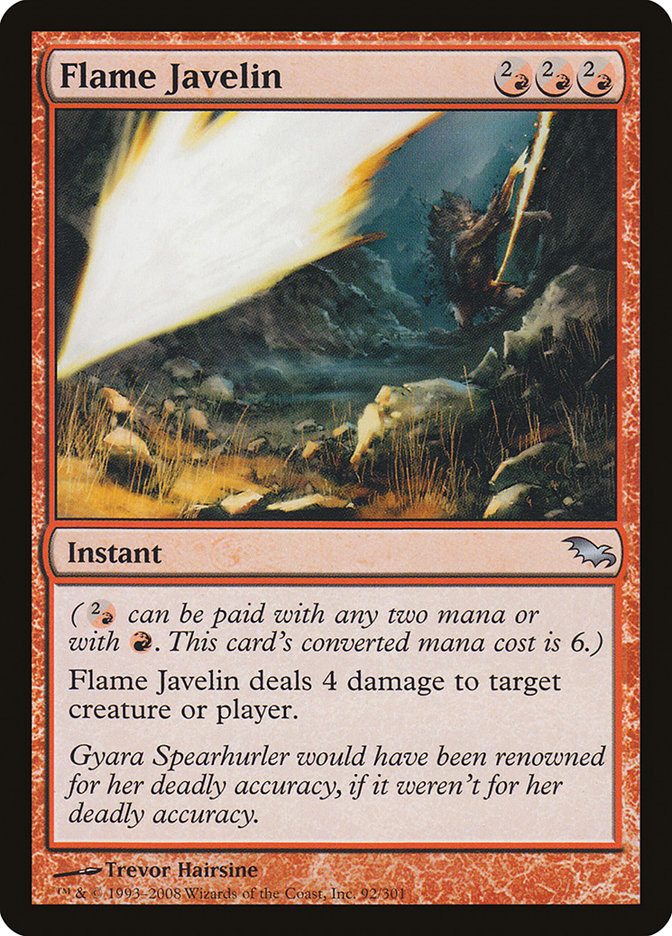 Flame Javelin [Shadowmoor] (SHM 92)