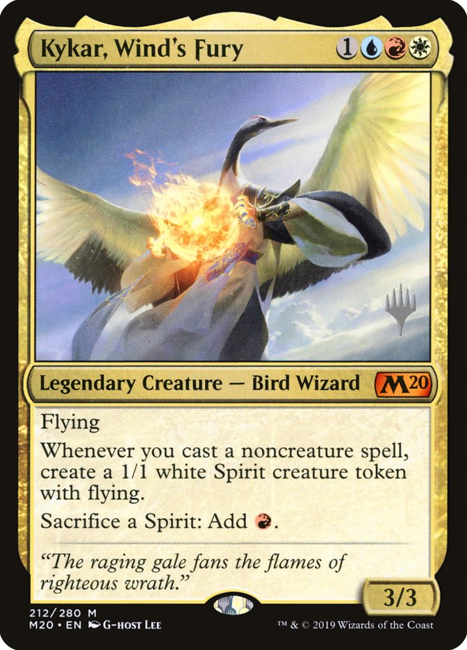 Kykar, Wind's Fury (Promo Pack) [Core Set 2020 Promos] (PM20 212P)