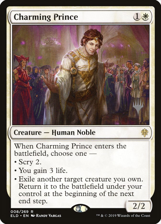 Charming Prince (Promo Pack) [Throne of Eldraine Promos] (PELD 8P)