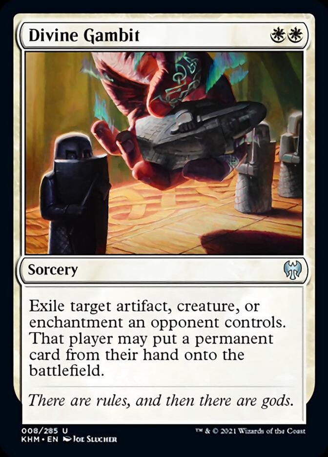 Divine Gambit [Kaldheim] (KHM 8)