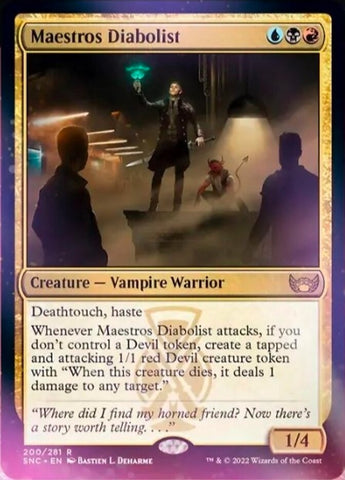Maestros Diabolist [Streets of New Capenna] (SNC 200)