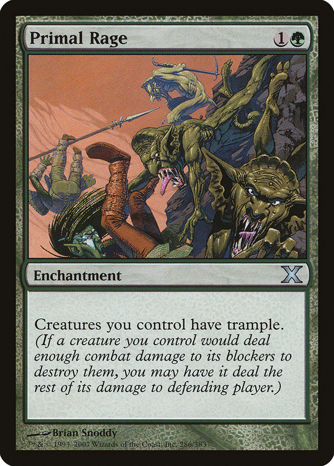 Primal Rage [Tenth Edition] (10E 286)