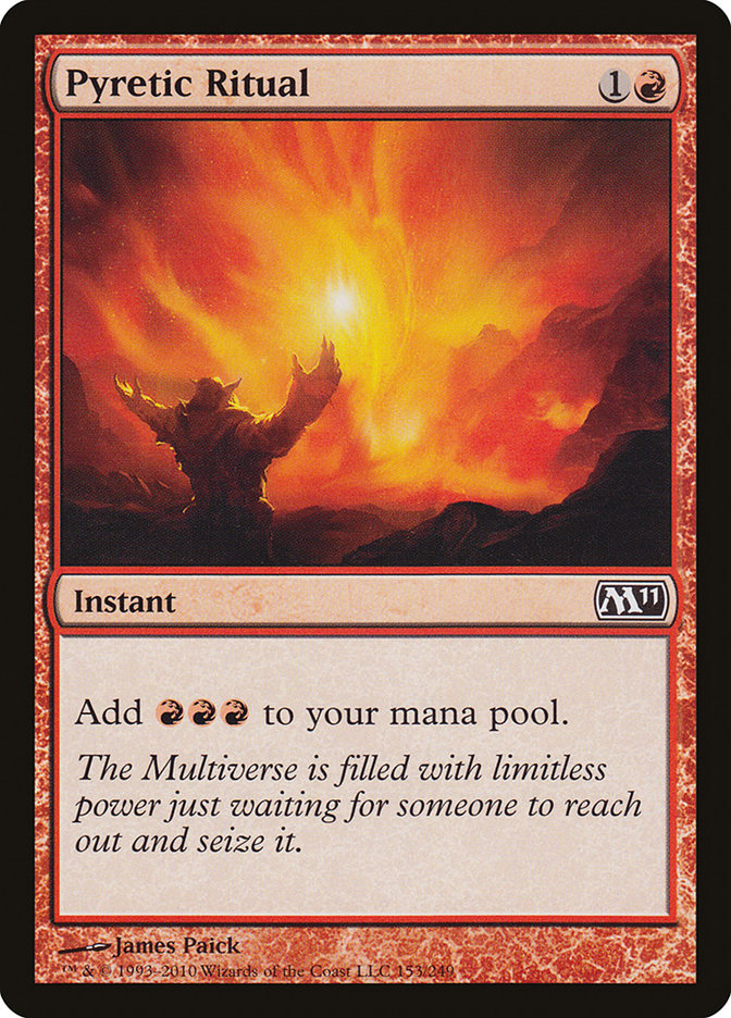 Pyretic Ritual [Magic 2011] (M11 153)
