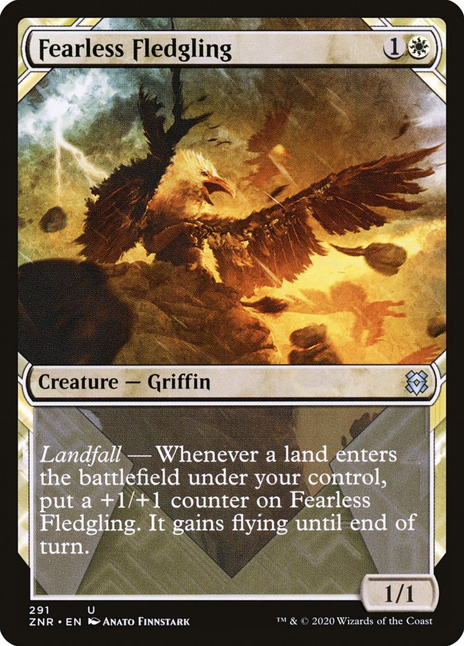 Fearless Fledgling (Showcase) [Zendikar Rising] (ZNR 291)