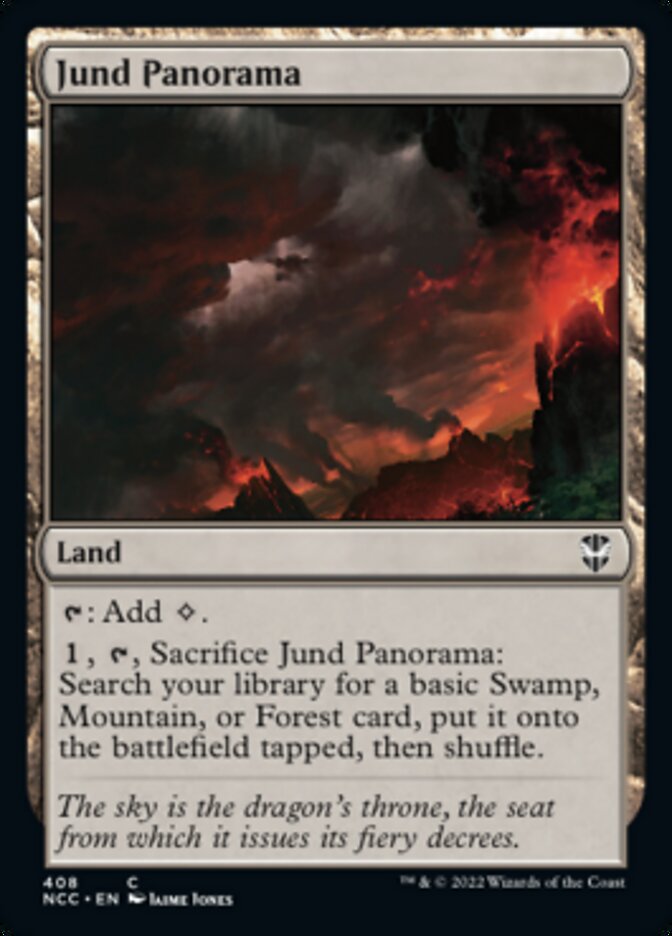 Jund Panorama [Streets of New Capenna Commander] (NCC 408)