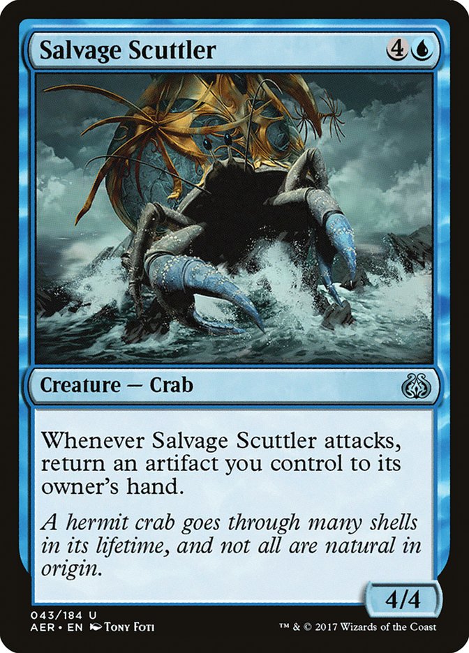 Salvage Scuttler [Aether Revolt] (AER 43)