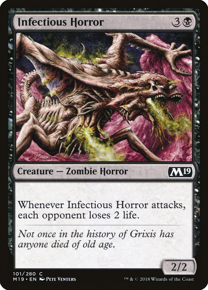 Infectious Horror [Core Set 2019] (M19 101)