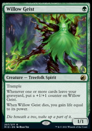 Willow Geist (Promo Pack) [Innistrad: Midnight Hunt Promo Pack] (PMID 207)