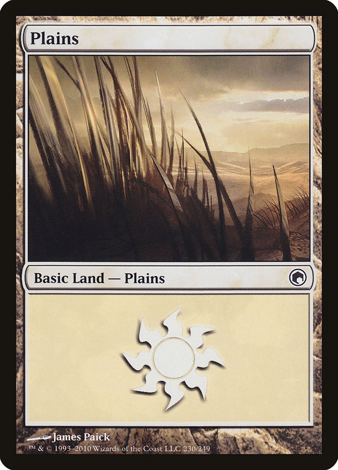 Plains (#230) [Scars of Mirrodin] (SOM 230)