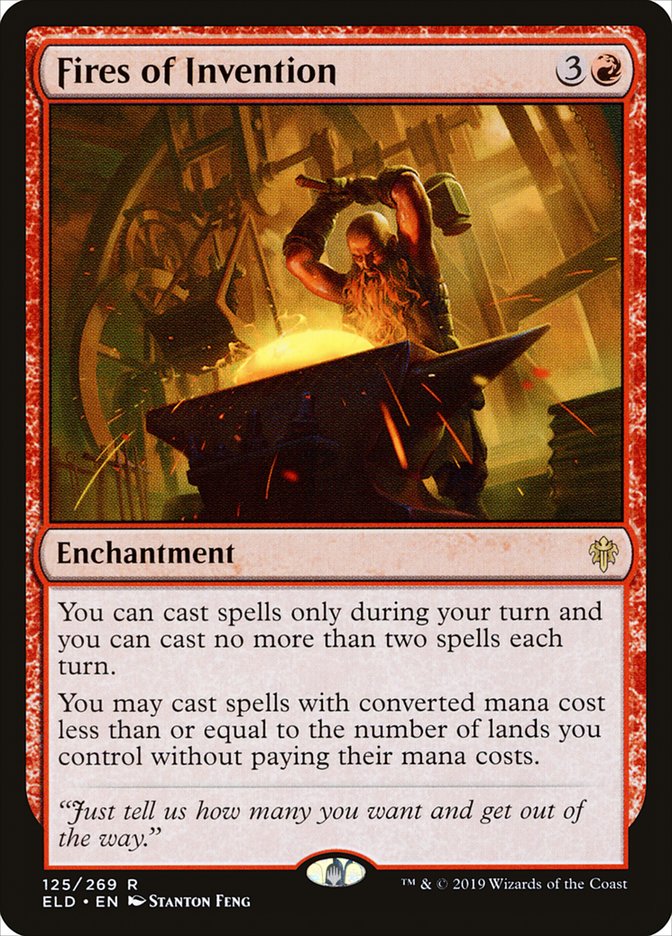 Fires of Invention [Throne of Eldraine] (ELD 125)