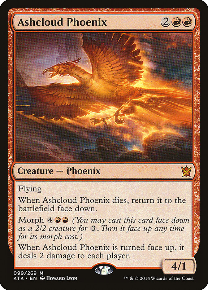 Ashcloud Phoenix [Khans of Tarkir] (KTK 99)