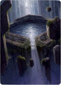 Morphic Pool Art Card [Zendikar Rising Art Series] (AZNR 32)