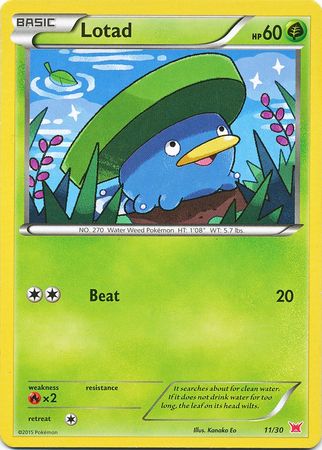 Lotad (11/30) [XY: Trainer Kit - Latias & Latios]