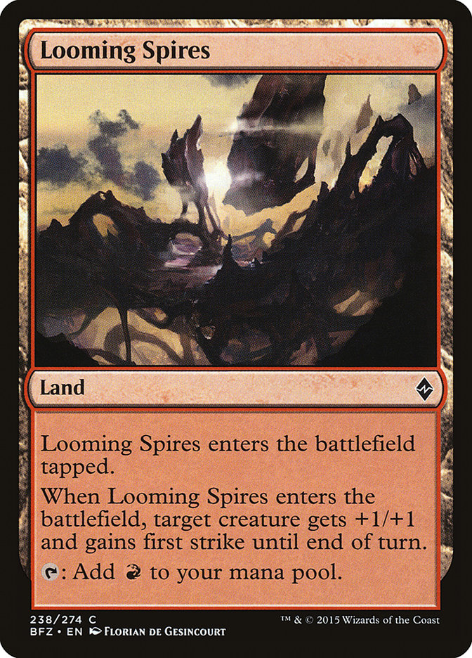 Looming Spires [Battle for Zendikar] (BFZ 238)