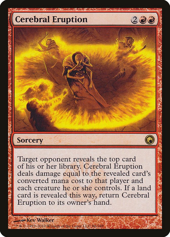 Cerebral Eruption [Scars of Mirrodin] (SOM 86)