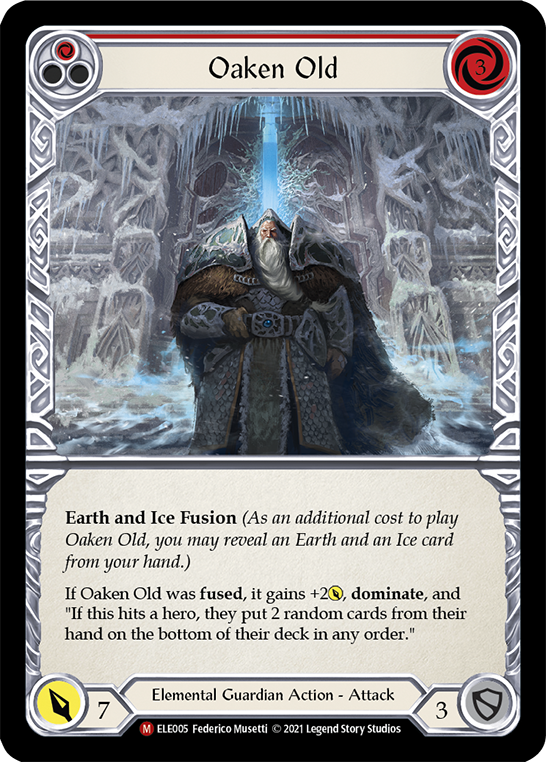 Oaken Old [ELE005] 1st Edition Rainbow Foil