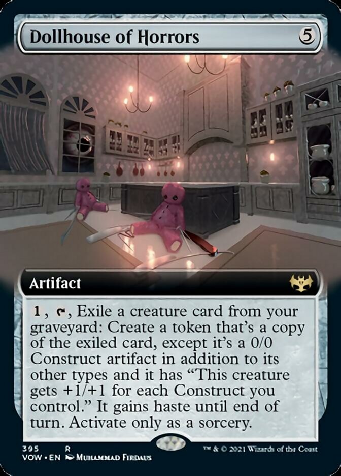 Dollhouse of Horrors (Extended) [Innistrad: Crimson Vow] (VOW 395)