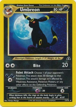 Umbreon (13/75) [Neo Discovery]